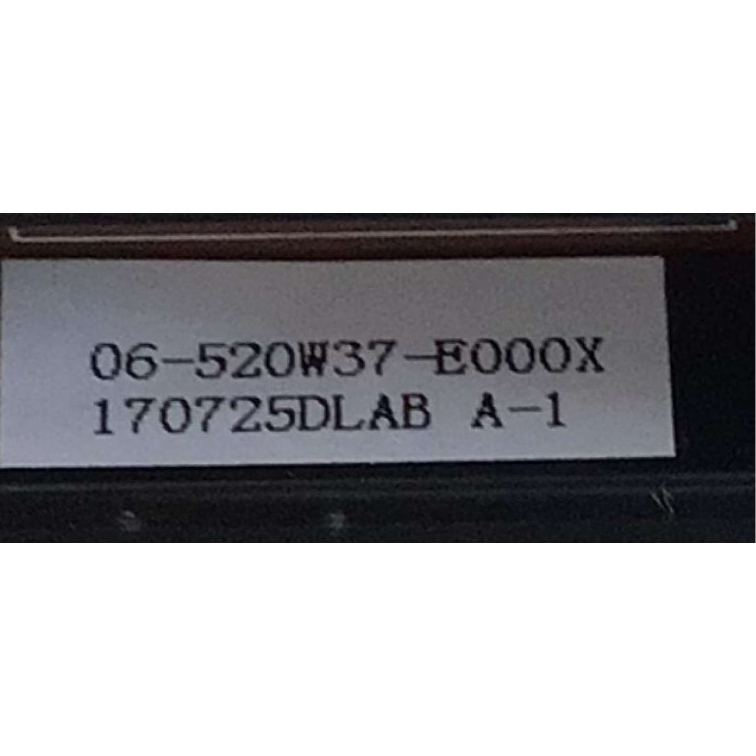 CONTROL PARA TV FANCO / NUMERO DE PARTE 06-520W37-B000X / 57-894190-0HA / 170725DLAB A-1 / 170730DLAA A-1 - Imagen 3